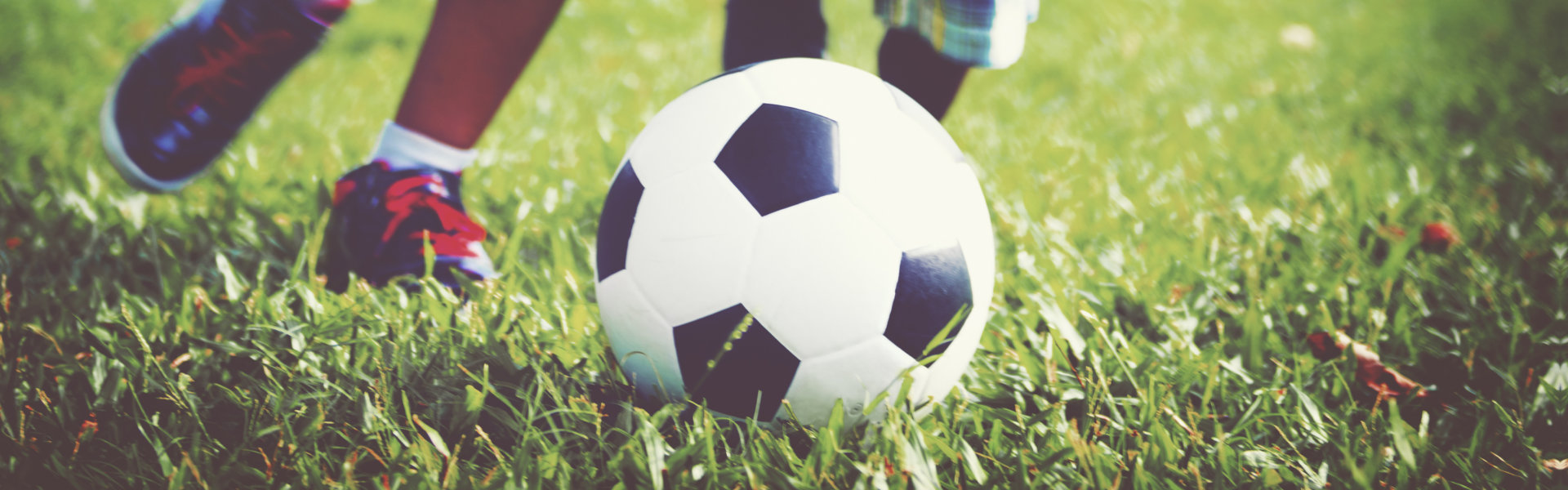 soccer ball in field