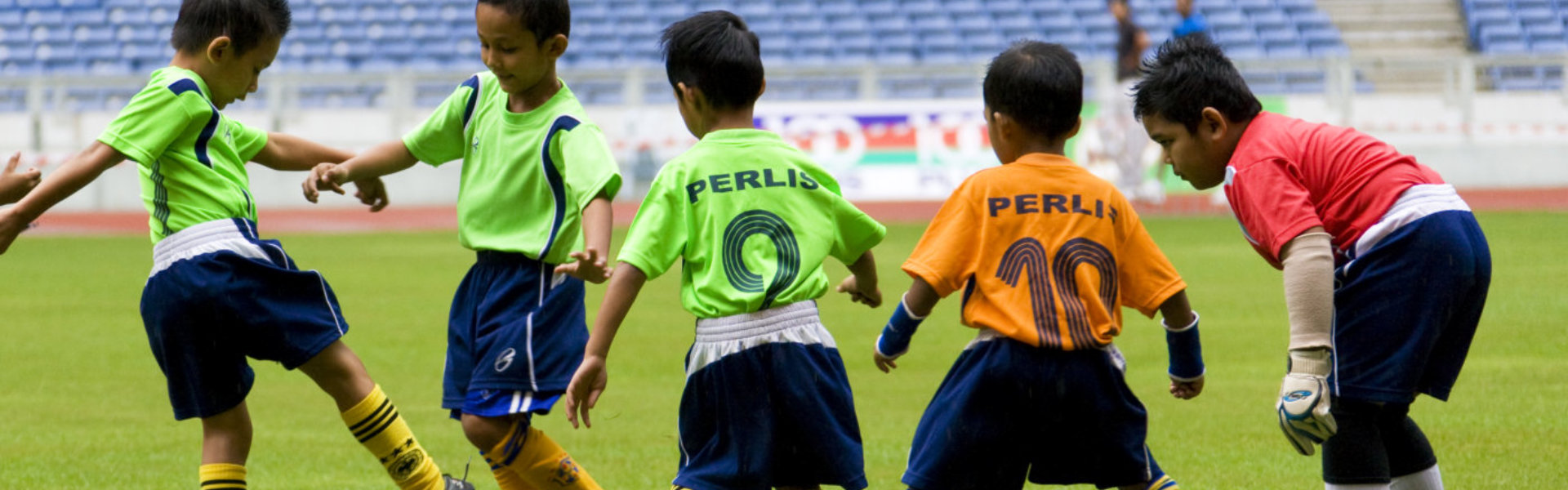 kids playing soccer