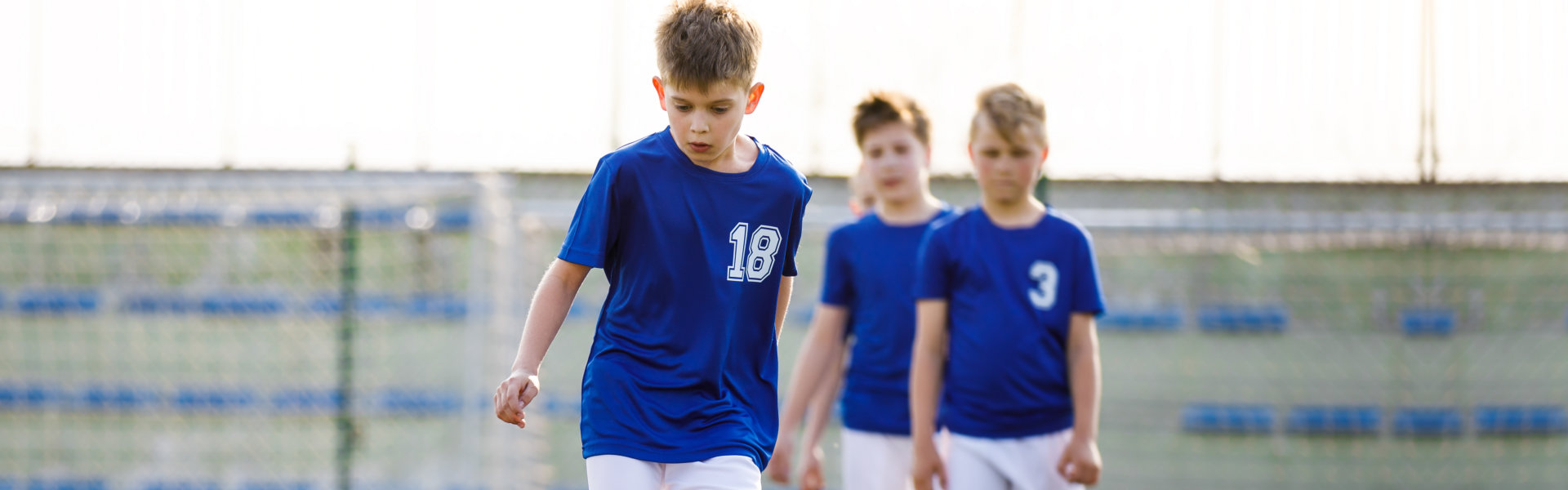 kids playing soccer